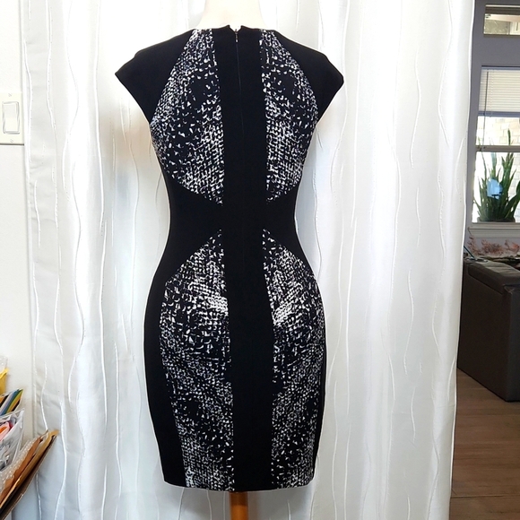 Cache Keyhole Cap Sleeve Dress - Picture 4 of 5